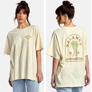 ♠️SOLD♠️RVCA VA Palm Baggie Tee size XS